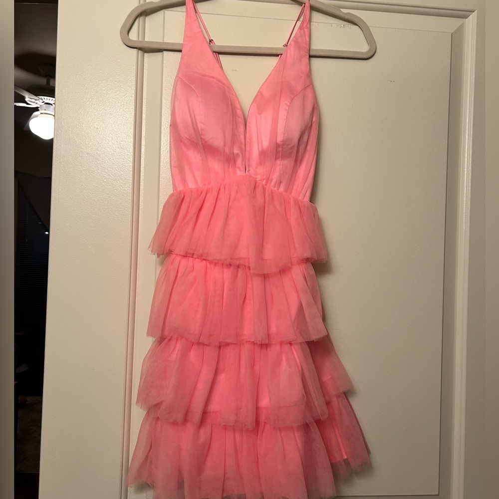 Boutique Ruffle Dress